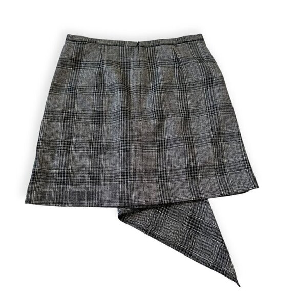 Isabel Marant Doleyli Draped Checked Cotton-blend Mini Skirt, Size 36EU, NWT - Picture 9 of 15